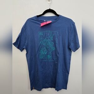 NEW Tentree Navy Graphic Tee